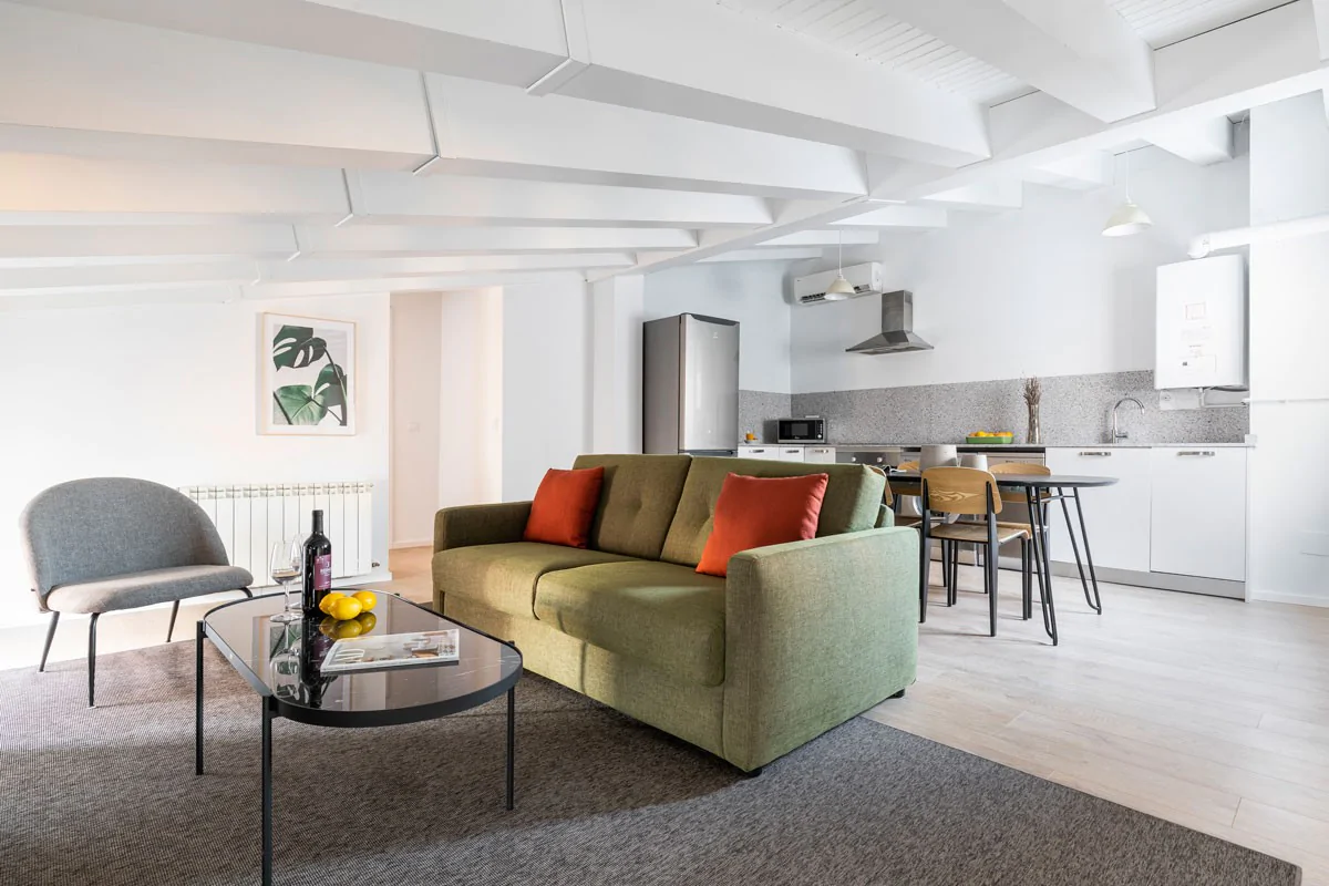 Living room Accommodation Calle Mayor Apartments Design