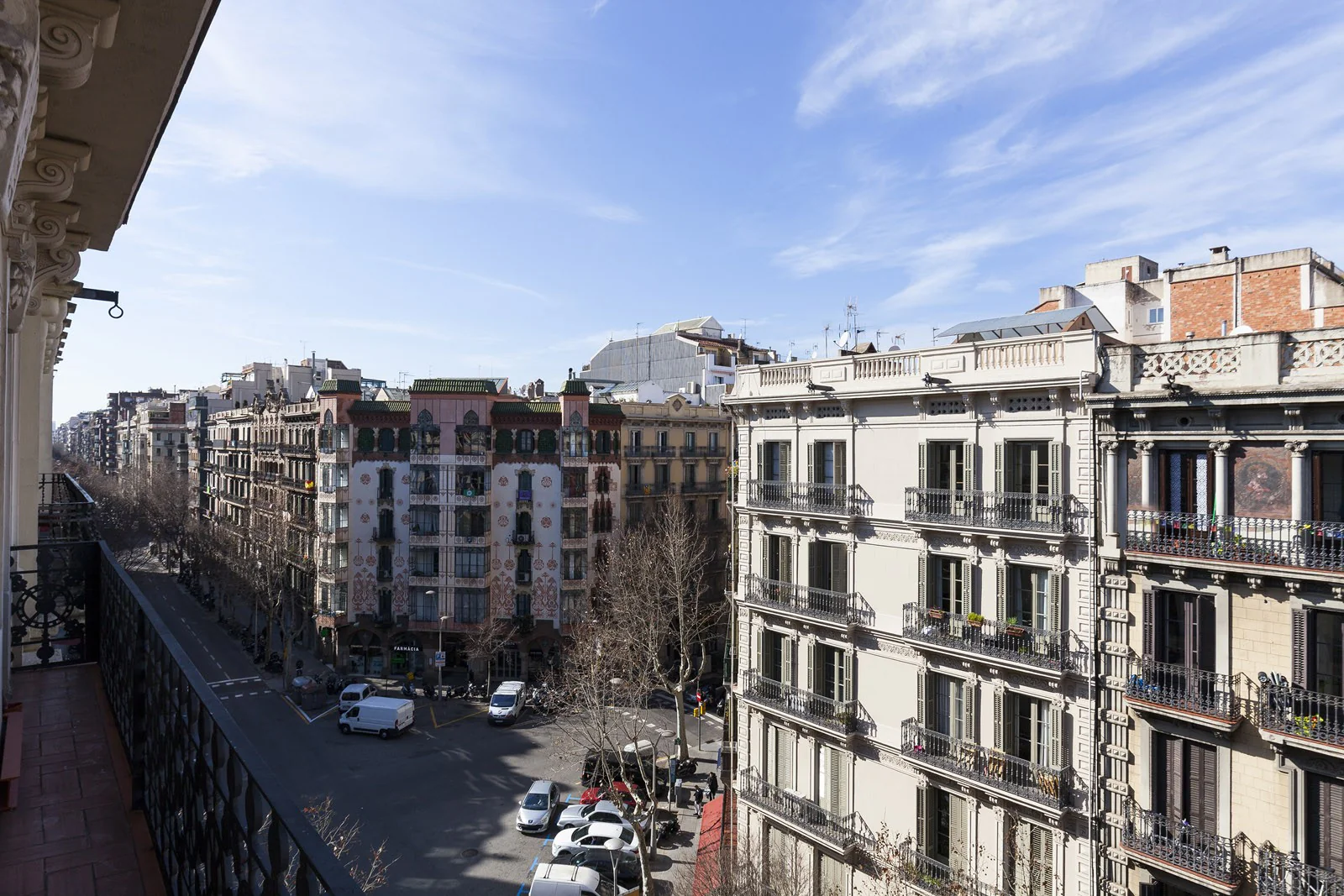 View from the balcony - Fuster Apartments - Stylish Balcony