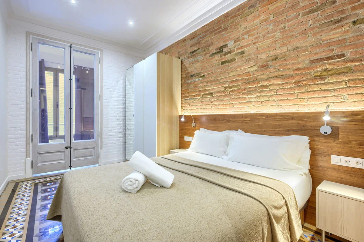 Bedroom - Fuster Apartments - Stylish Interior