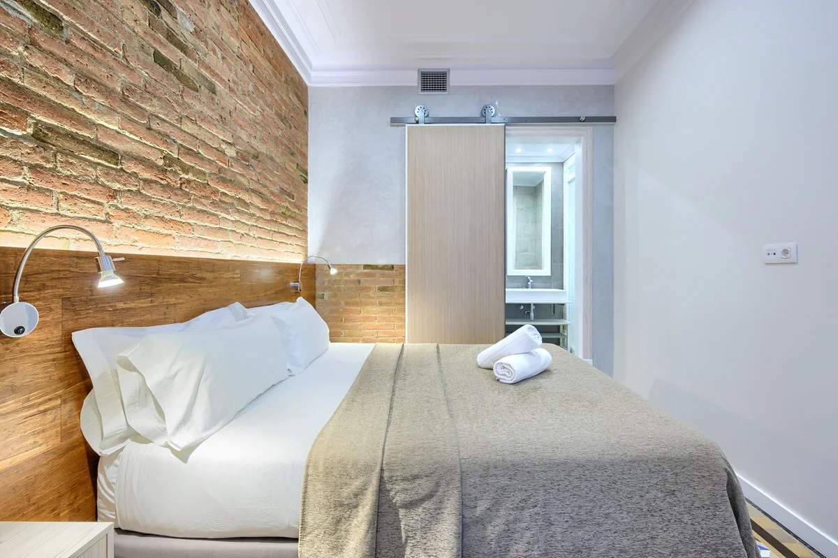 Bedroom - Fuster Apartments - Stylish Interior