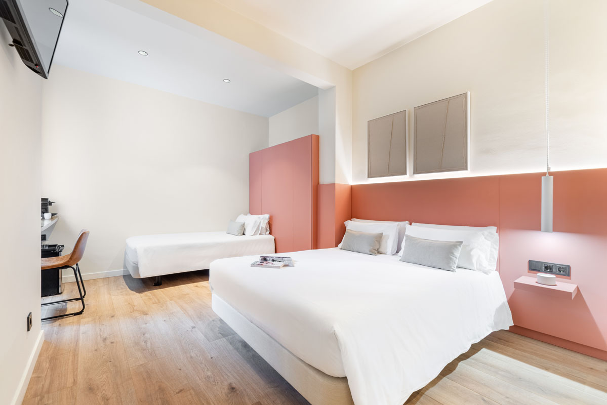 Triple Room - LeMar by Aspasios, Hotel Boutique Barcelona